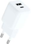 Сетевое зарядное устройство TFN GAN, USB/USB-C, PD 20W, без кабеля, белый (TFN-WC-20W-3115-WH)