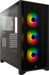 

Компьютерный корпус Corsair iCUE 4000X RGB Black (CC-9011204-WW), Черный