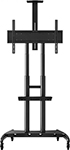 Мобильная стойка под телевизор ONKRON TS 1881, чёрная мобильная стойка под телевизор onkron ts 1552