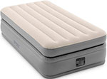 Надувная кровать Intex 99х191х51 см ''Prime Comfort'' встр. насос, 220 В, до 136 кг