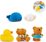 Игрушки для купания Hape E0201_HP Тедди и его друзья - фото 1