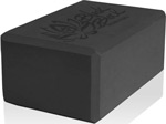 Блок для занятий йогой Original FitTools Black Block ремешок для йоги original fittools 182 см трехцветный