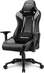 Игровое компьютерное кресло Sharkoon Elbrus 3 черно-серое