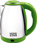 Чайник электрический Homestar HS-1028 008201 зеленый чайник электрический kitfort кт 6197 2 бело зеленый