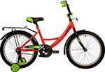 Велосипед Novatrack 20'' VECTOR оранжевый, защита А-тип, тормоз нож., крылья и багажник чёрн. 203VECTOR.OR22 велосипед novatrack 16 ancona белый 167aancona wt9