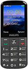 Мобильный телефон Philips Xenium E227 темно-серый телефон philips xenium e2301 темно серый
