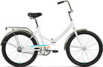 Велосипед Forward VALENCIA 24 1.0 2022 рост 16'' белый/оранжевый (RBK22FW24071)