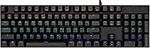 Клавиатура проводная TFN Saibot KX-14 черный TFN-GM-KW-KX-14BKB клавиатура qumo twins k68 игровая проводная мембранная 104 клавиши usb подсв чёрная