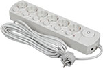 

Сетевой фильтр Ippon BK252-SW 5 м 6 розеток белый