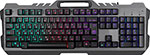 Игровая клавиатура TFN Saibot KX-7 черный (TFNTFN-GM-KW-KX-7) клавиатура игровая проводная gmng 975gk usb multimedia for gamer led 1677429