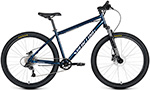Велосипед Forward SPORTING 275 3.2 HD 275 8 ск. рост. 17 2023 темно-синий/серебристый RB3R7813ADBUXSR дорожный велосипед adriatica boxter gs год 2023 серебристый ростовка 23