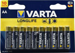 

Батарейки Varta LONGLIFE AA бл.10