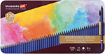 Карандаши художественные цветные акварельные Brauberg ART PREMIERE, 120 цветов, 4 мм, металлический кейс (181926) художественные цветные акварельные карандаши brauberg