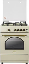 

Комбинированная плита Simfer F66MO32017, бежевый