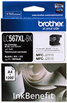 

Картридж Brother LC 567 XLBK черный