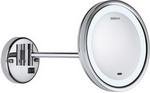 Настенное зеркало с увеличительным эффектом и сенсорным включателем подсветки Valera Optima Light Smart 207.09
