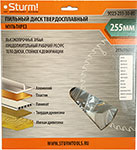 Пильный диск  Sturm 255x30x80 зубьев, Мульти рез (9023-255-30-80)