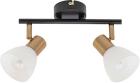 

Светильник-спот Arte Lamp потолочный (A3117PL-2BK) черный, Белый/черный/золотистый