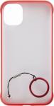 Защитный чехол Red Line Oslo, для iPhone 11 Pro, 5.8, красный, с кольцом