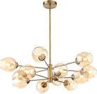 

Люстра подвесная ST Luce Fovia (SL1500.203.12), Золотистый/янтарный