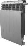 

Радиатор биметаллический Royal Thermo BiLiner 500 Silver Satin VR80, 6 секций, Серебристый