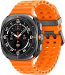 Смарт-часы Samsung Galaxy Watch Ultra LTE 47мм 1.5/'/' AMOLED корп. черный, рем. оранжевый (SM-L705FDAACAU)
