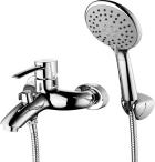 

Смеситель для ванны Lemark с коротким изливом, латунь/хром (LM3254C)