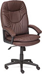 фото Кресло tetchair comfort lt (кож/зам коричневый 36-36)