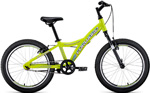 Велосипед Forward COMANCHE 20 1.0 (рост 10.5'') 2019-2020  желтый/белый  RBKW01601004