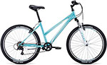 Велосипед Forward IRIS 26 1.0 (26'' 6 ск. рост 17'') 2020-2021  мятный  RBKW1M166006