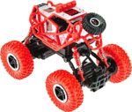 Машина раллийная 1 Toy Бигвил на р/у Драйв, Аккум. 3.6V, 4WD, 14км/ч, красно-белый машина перевёртыш на р у 1toy драйв трюковая аккум 4 8v