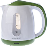 Чайник электрический Energy E-293 005211 бело-зеленый чайник электрический kitfort кт 6604 1 7 л зеленый