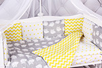 

Бортик в кроватку Amarobaby СОВЯТА 12 предметов