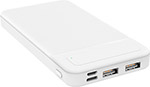 Внешний аккумулятор TFN 10000mAh PowerAid white TFN-PB-278-WH беспроводное зарядное устройство qumo poweraid qi iwatch wh wireless portable charger charger 0044