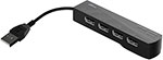 Разветвитель USB (USB хаб) Ritmix CR-2406 black телефон ritmix rt 520 black