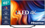 4K (UHD) телевизор HISENSE 65 65U7HQ Smart черный - фото 1