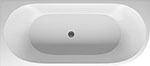 фото Акриловая ванна aquanet family elegant a 180x80 3805n gloss finish (панель black matte) (3805-n-gw-mb)