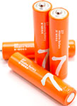 Батарейки алкалиновые Zmi Rainbow Zi7 4 шт. AA7 оранжевые