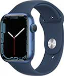 Умные часы  Apple Watch Series 7 GPS 41mm Blue Al/Abyss Blue Sport (MKN13ZP/A) - фото 1