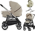 

Коляска Inglesina Aptica System Duo 2 в 1 на шасси Aptica Black (AA72P0CMB + AE70N0000) цвет CASHMERE BEIGE