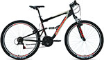Велосипед Forward RAPTOR 27.5 1.0 27.5 18 ск. рост. 16 черный/красный RBK22FW27774