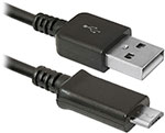 

USB-кабель Defender USB08-03H USB2.0 AM-MicroBM 1.0 м пакет (87473)