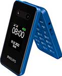 Мобильный телефон Philips Xenium E2602, синий мобильный телефон philips e2601 xenium синий раскладной