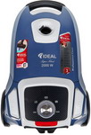 Пылесос напольный IDEAL VC-2000 синий аккумулятор для беспроводного пылесоса futula v12 00 00214650 2000 мач