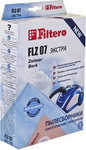 Набор пылесборников Filtero FLZ 07 (4) ЭКСТРА Anti-Allergen набор пылесборников filtero vax 01 2 экстра