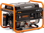 Электрический генератор и электростанция Daewoo Power Products GDA 3500 дрель daewoo power products dad 650