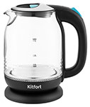 Чайник электрический Kitfort KT-654-1, голубой чайник электрический kitfort кт 6604 1 7 л зеленый