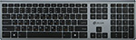 Клавиатура Oklick 890S серый USB slim