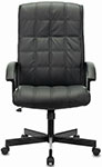 Кресло Brabix ''Quadro EX-524'', компактная упаковка, экокожа, черное, 532104 кресло компьютерное brabix techno pro gm 003 экокожа черное серое вставки серые 531814