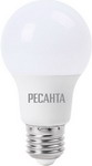 Лампа Ресанта LL-R-A60-7W-230-4K-E27 (груша, 7Вт, нейтр., Е27) белый лампа светодиодная eurolux ll e mr16 7w 230 4k gu5 3 рефлектор 7вт нейтр gu5 3 белый